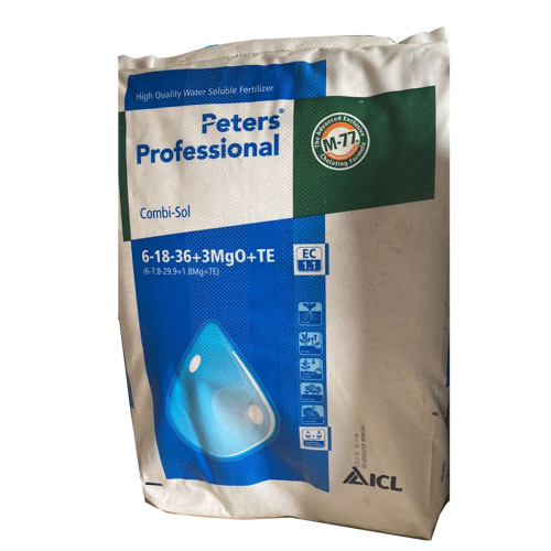 Добриво Peters Professional: 6+18+36+3MgO+TE 