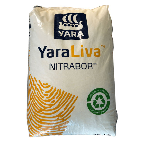 ЯраЛива Нитрабор, YaraLiva NITRABOR – гранулированное азотнокальциевое удобрение, 25 кг, Yara