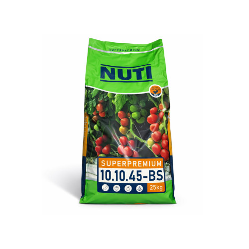 Водорастворимое удобрение SUPERPREMIUM NUTI 10.10.45-BS, 25 кг