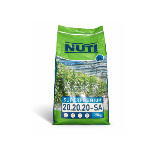 Водорастворимое удобрение SUPERPREMIUM NUTI 20.20.20-SA, 25 кг