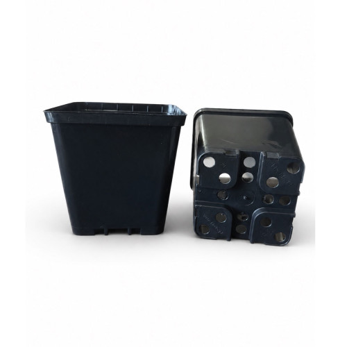 Горшок квадратный для рассады Kloda 14x14x14