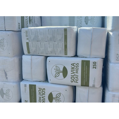 Торф Solvika Peat Moss 250л 0-6